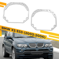 Переходные рамки для замены линз на BMW X5 E53 2003-2006 Крепление Hella 3R