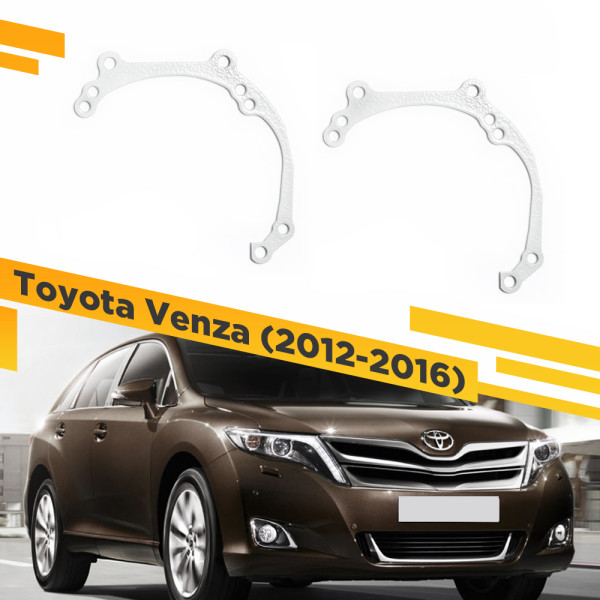 Рамки для замены линз в фарах Toyota Venza 2012-2016