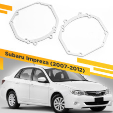 Рамки для замены линз в фарах Subaru Impreza 2007-2012