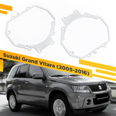 Переходные рамки для замены линз на Suzuki Grand Vitara 2005-2016 Крепление Hella 3