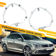Рамки для замены линз в фарах Volkswagen Jetta 2014-2019 с AFS Тип 2