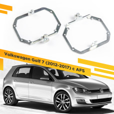 Переходные рамки для замены линз на Volkswagen Golf 2012-2017 с AFS Крепление Hella 3