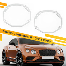 Рамки для замены линз в фарах Bentley Continental GT 2012-2018