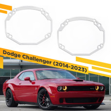 Рамки для замены линз в фарах Dodge Challenger 2014-2023