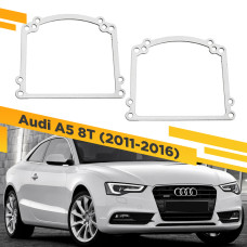 Рамки для замены линз в фарах Audi A5 8T 2011-2016