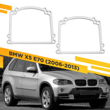Переходные рамки для замены линз на BMW X5 E70 2006-2013 Крепление Hella 3R