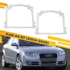 Рамки для замены линз в фарах Audi A4 2004-2008 Тип 1