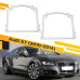 Audi A7 (2010-2014) Переходные рамки для замены штатных линз Bosch на линзы с креплением Hella 3