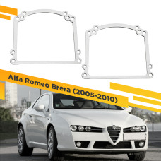 Переходные рамки для замены линз в фарах Alfa Romeo Brera 2005-2010 Крепление Hella 3R