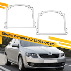 Переходные рамки для замены линз на Skoda Octavia A7 2012-2017 Крепление Hella 3R