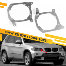 BMW X5 E70 (2006-2013) Переходная рамка для установки 2-го модуля вместо декоративной заглушки