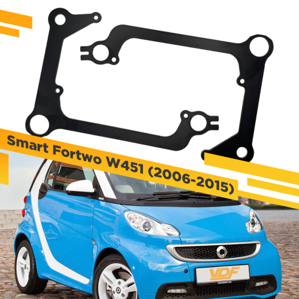 Рамки для замены линз в фарах Smart Fortwo 2006-2015