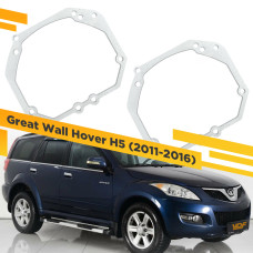 Рамки для замены линз в фарах Great Wall Hover H5 2011-2016