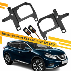 Рамки для замены линз в фарах Nissan Murano Z52 2016-2022 LED + Decoder