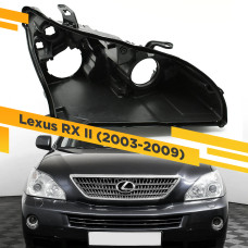 Корпус Правой фары для Lexus RX (XU30) (2003-2009) Галоген