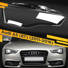 Стекло для фары Audi A5 (8T) (2011-2016) Правое