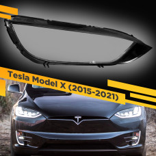 Стекло для фары Tesla Model X (2015-2021) Правое