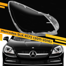 Стекло для фары Mercedes SLK R172 (2011-2016) Правое