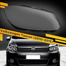 Стекло для фары Volkswagen Touran (2010-2015) Правое