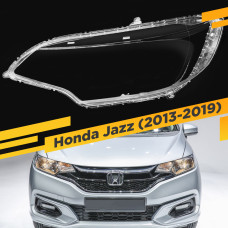 Стекло для фары Honda Jazz Fit (2013-2020) Левое