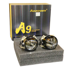 Светодиодные линзы Aozoom A9 3,0 Bi-Led (комплект 2 шт)
