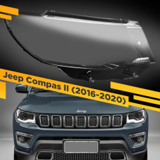 Стекло для фары Jeep Compas II (2016-2020) Правое