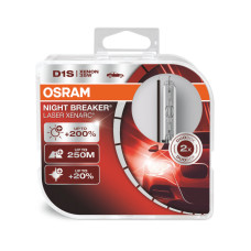 Ксеноновая лампа OSRAM D1S Xenarc Night Breaker Laser +200% 66140XNL-HCB Ксеноновая лампа
