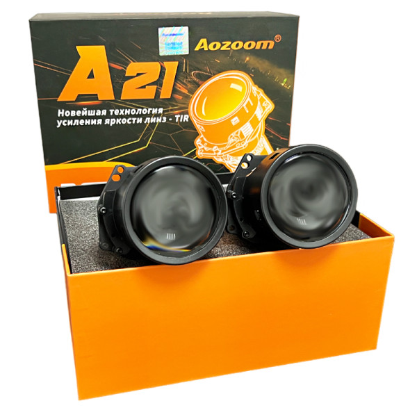 Светодиодные линзы Aozoom A21 Bi-Led (комплект 2 шт)