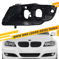 Корпус фары BMW 3 E90/E91 (2005-2012) Левый Для фар Valeo