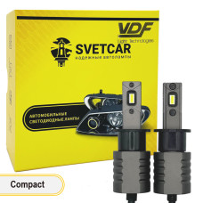 Светодиодные лампы SVETCAR Compact H3 5500K, 2шт