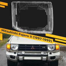 Стекло для фары Mitsubishi Pajero II (1997-1999) Правое