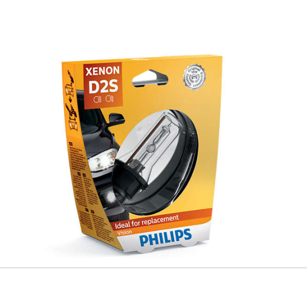 Ксеноновая лампа PHILIPS D2S Vision 4400K
