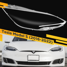 Стекло для фары Tesla Model S (2016 +) Правое