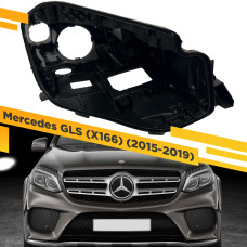 Корпус Правой фары для Mercedes GLS-class X166 (2015-2019)