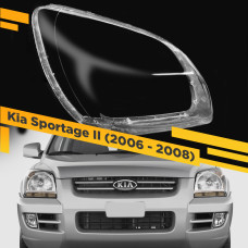 Стекло для фары Kia Sportage II (2006 - 2008) Правое
