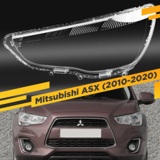 Стекло для фары Mitsubishi ASX (2010-2020) Левое
