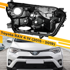 Корпус Правой фары для Toyota RAV4 (2015-2019)