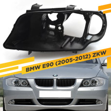 Корпус фары BMW 3 E90/E91 (2005-2012) Левый Для фар ZKW