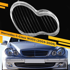 Стекло для фары Mercedes C-Class W203 (2004-2008) Ксенон Правое