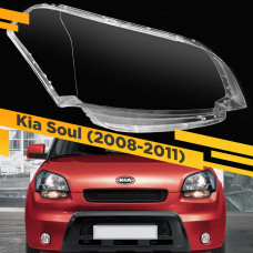 Стекло для фары Kia Soul (2008-2011) Правое
