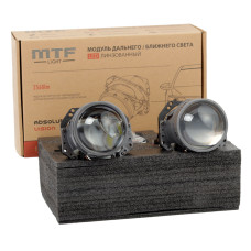 Светодиодные линзы MTF Light Absolute Vision 3 Bi-Led (комплект 2 шт)
