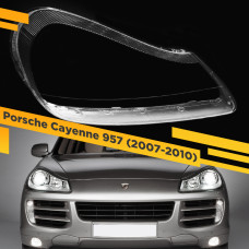 Стекло для фары Porsche Cayenne 957 (2007-2010) Правое