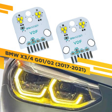 Плата маркера BMW X3/4 G01/02 2017-2021 Лимонный
