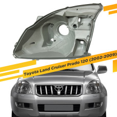 Корпус Левой фары для Toyota Land Cruiser Prado 120 (2002-2009)