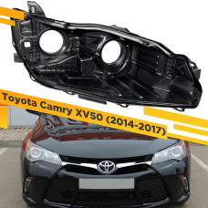 Корпус Правой фары для Toyota Camry (2014-2017) USA, Ксенон
