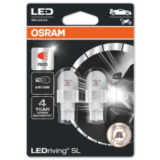 Светодиодные лампы OSRAM Red LEDriving SL W16W 12V-LED 1.4W, 2шт, 921DRP-02B