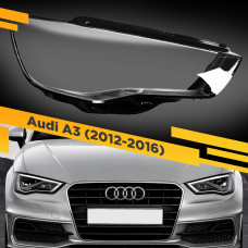 Стекло для фары Audi A3 (2012-2016) Правое