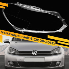 Стекло для фары Volkswagen Golf 6 (2008-2013) Правое