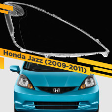 Стекло для фары Honda Jazz/Fit (2009-2011) Правое