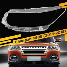 Стекло для фары Changan CS95 (2016-2018) Левое